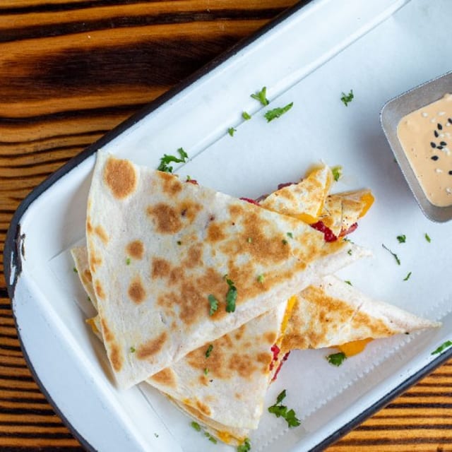 Quesadilla with Chicken.