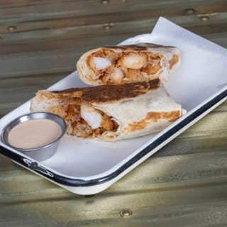 Burrito de Camarones en Salsa Agridulce