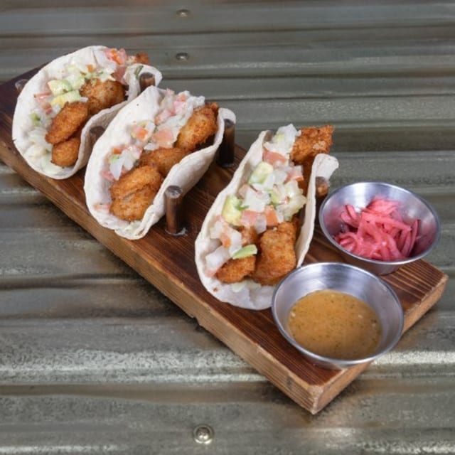 Taco de Camaron al Panko.