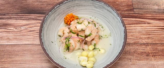 Ceviche Camaron.