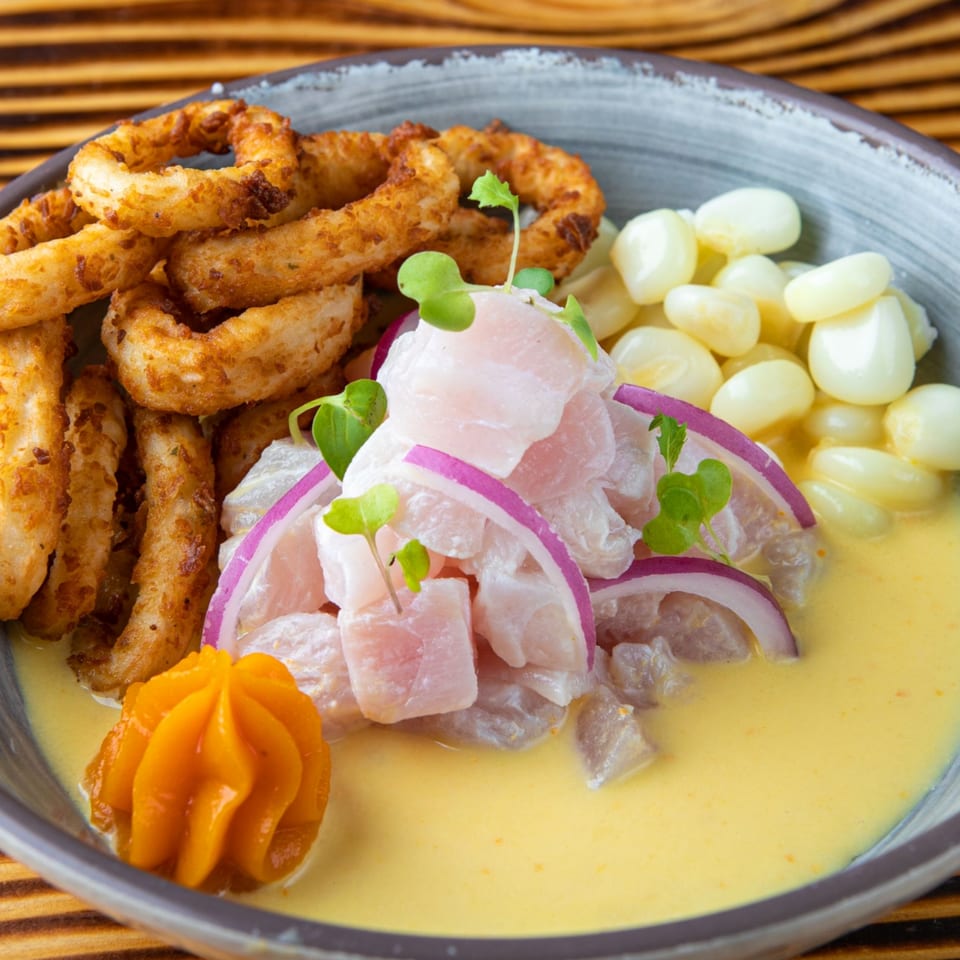 Fresh Ceviche and Latin Flavors